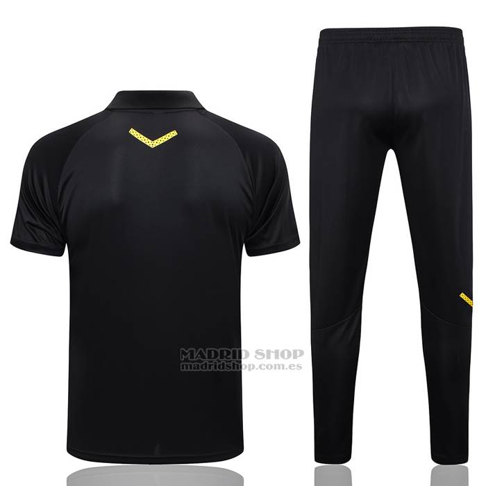 Conjunto Polo del Borussia Dortmund 2023-2024 Negro